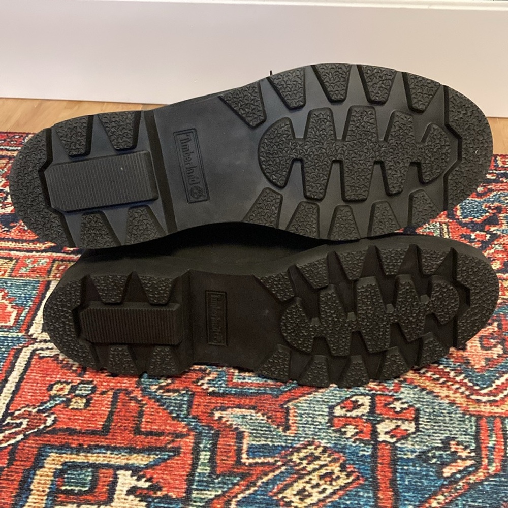 NEW Timberland Roll Top Boot Black 14 - Picture 5 of 7